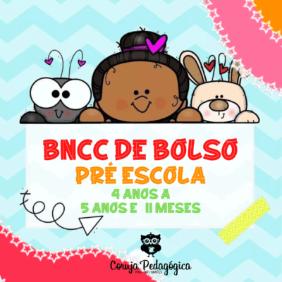 BNCC de bolso Pré escola - 4 anos até 5 anos e 11 meses