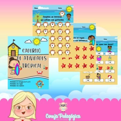 Caderno de férias - Atividades para alfabetização