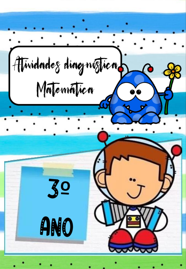 Atividades diagnósticas Matemática 3º ano - Loja da Coruja Pedagógica