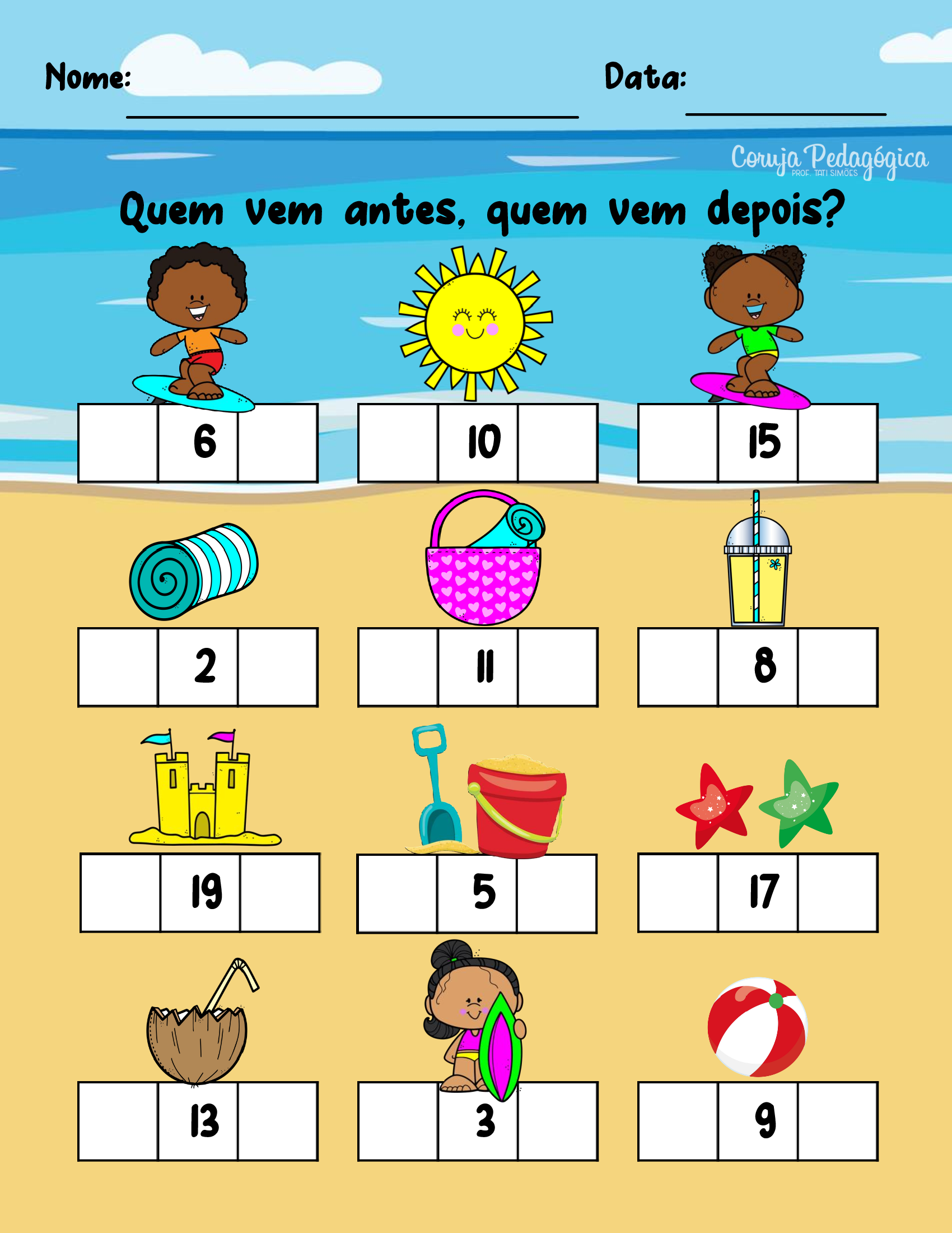 Arquivos jogos para as férias - Atividades para a Educação