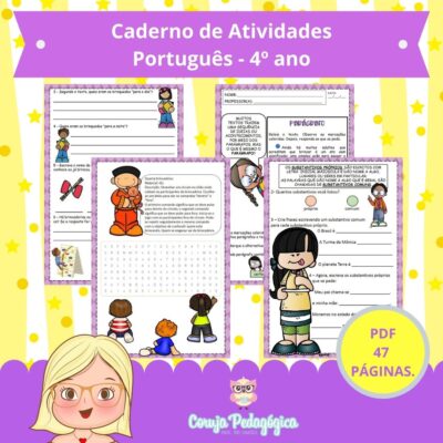 Caderno de Atividades de LÃ­ngua Portuguesa 4º ano
