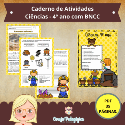 Ciências 4º ano - Caderno de Atividades com BNCC