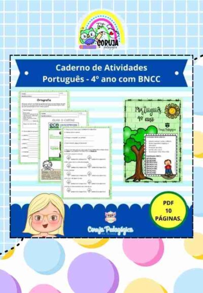 Português 4º Ano – Caderno de Atividades 2 com BNCC (PDF Digital)