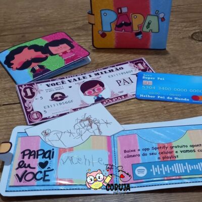 Carteira Interativa e musical do Papai