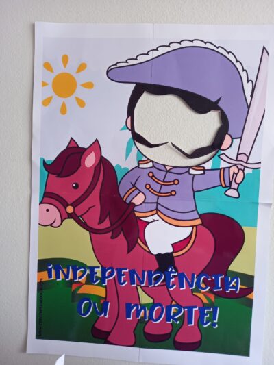 Moldura comemorativa Semana da Pátria