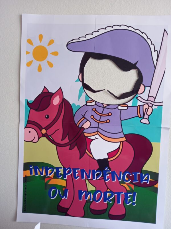 Moldura comemorativa Semana da Pátria