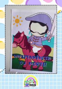 Moldura comemorativa Semana da Pátria