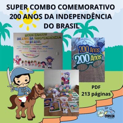 HIPER COMBO COMEMORATIVO INDEPENDÊNCIA DO BRASIL