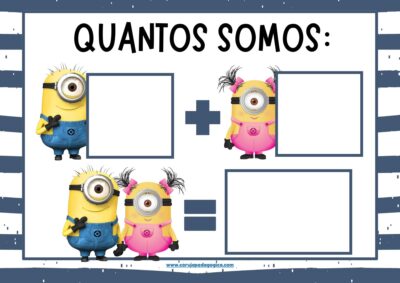 Kit volta as aulas Minions - Mega kit