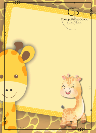 Girafinhas – Kit de Decoração para Sala de Aula