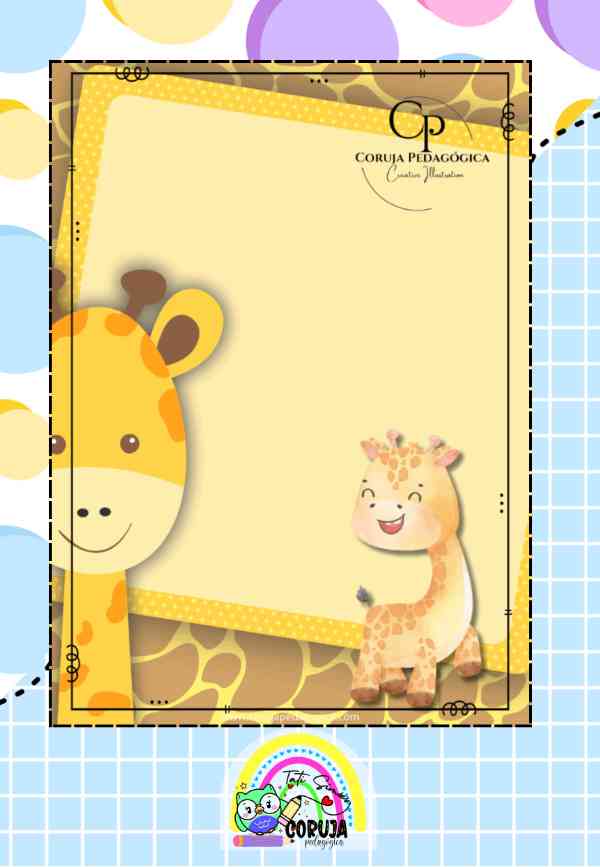 Girafinhas – Kit de Decoração para Sala de Aula Girafinhas – Kit de Decoração para Sala de Aula