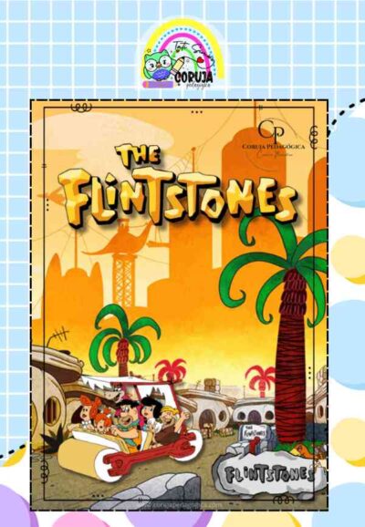 Os Flintstone – kit decoração Sala de aula