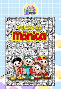 Turma da Mônica – Kit Decoração para Sala de Aula