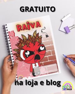 Capas de caderno gratuito Divertidamente (modelo 2)