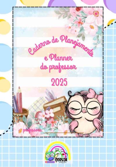 Planner e Caderno de Planejamento Floral 2025