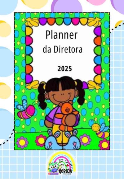 Planner Diretora 2025 EDITÁVEL NO CANVA