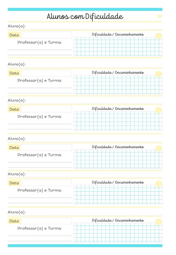 Stitch Azul Planner do coordenador 2025 EDITÁVEL no CANVA - Image 7