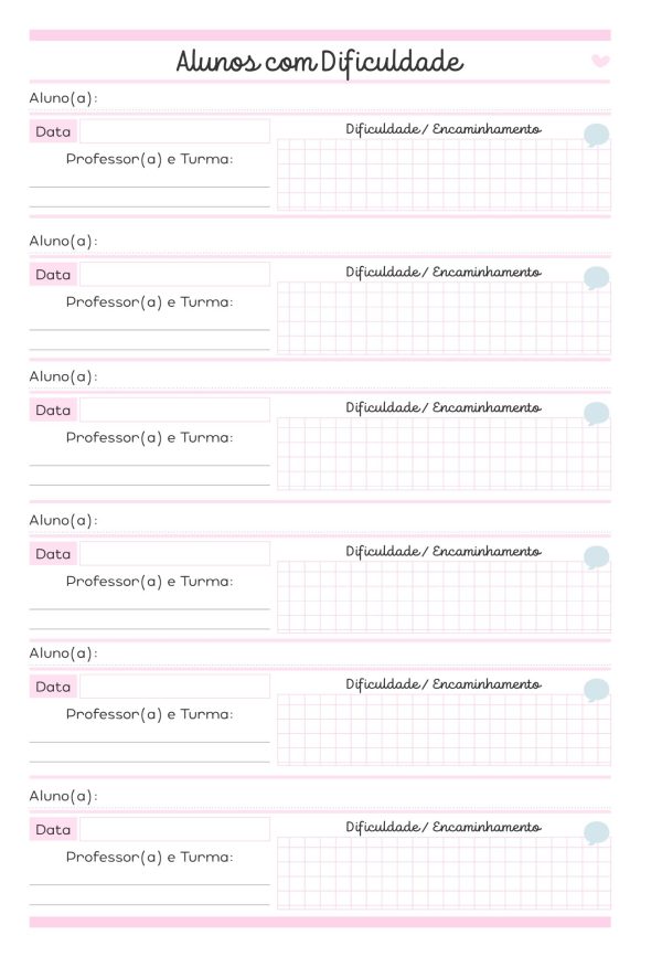 Stitch Rosa Planner da coordenadora 2025 EDITÁVEL no CANVA - Image 6