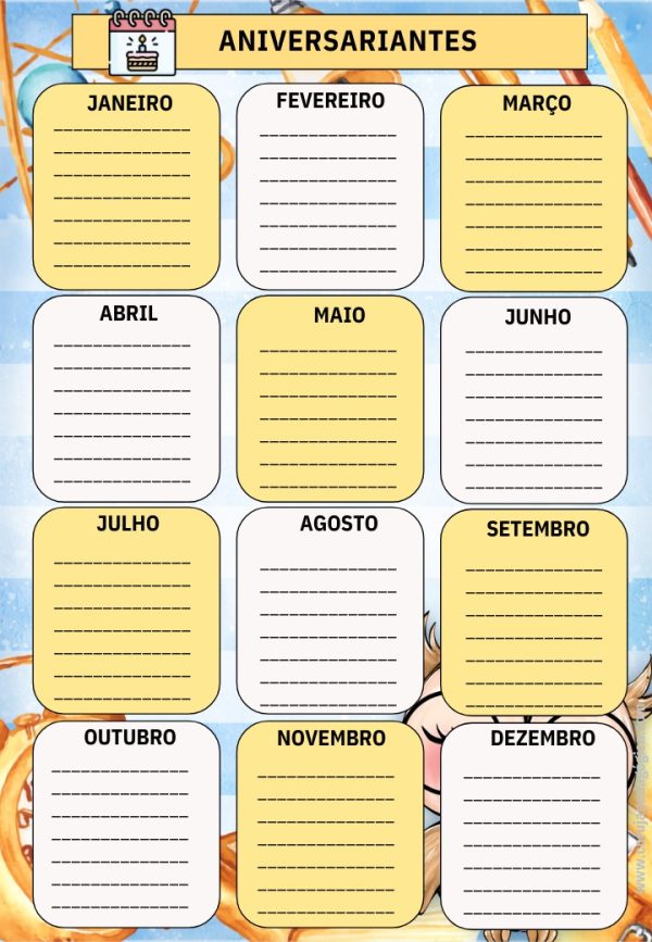 Planner e Caderno Pedagógico Coruja Floral Azul 2025