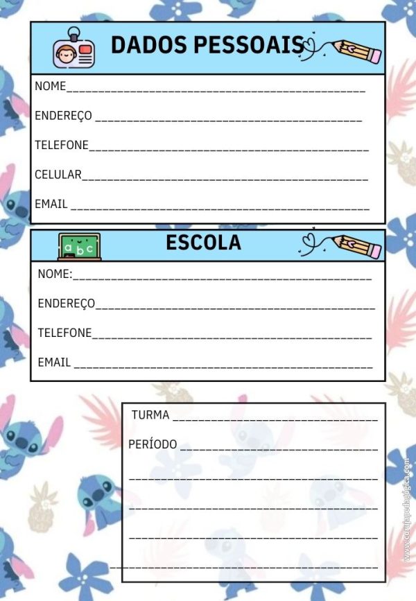 Stitch Planner e Caderno Pedagógico 2025-2026 - Image 13