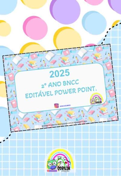 Planejamento Anual 2025-2º ano do Fund. 1 EDITÁVEL POWER POINT