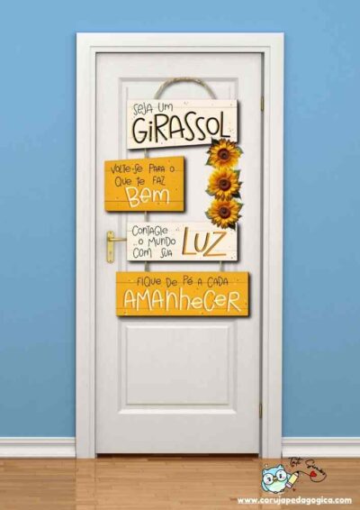 Painel de porta parte 1 Setembro Amarelo - @prof.tati.simoes