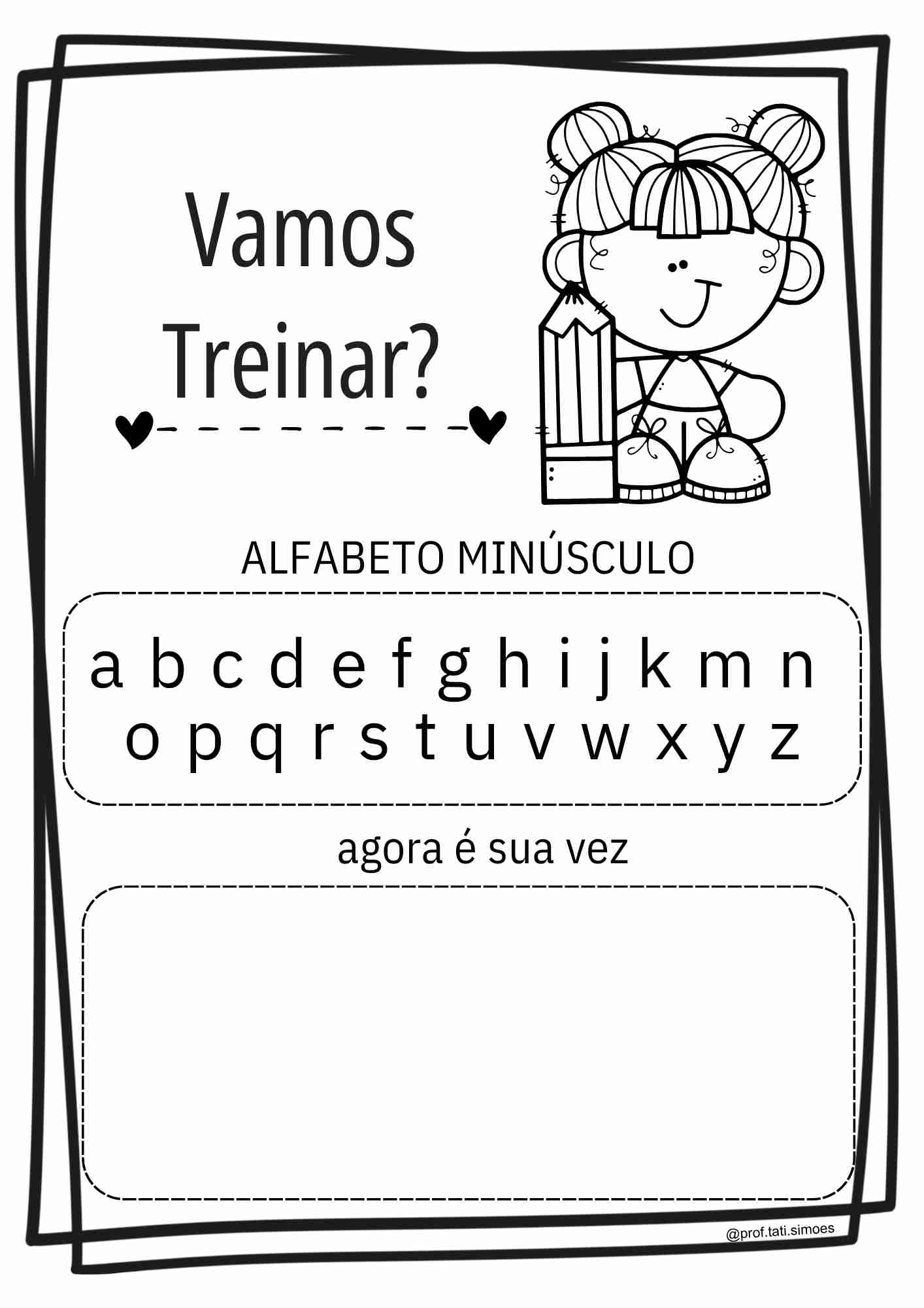 Caderno de Caligrafia Preto e Branco – Letra Cursiva e Imprensa Caderno de Caligrafia Preto e Branco – Letra Cursiva e Imprensa