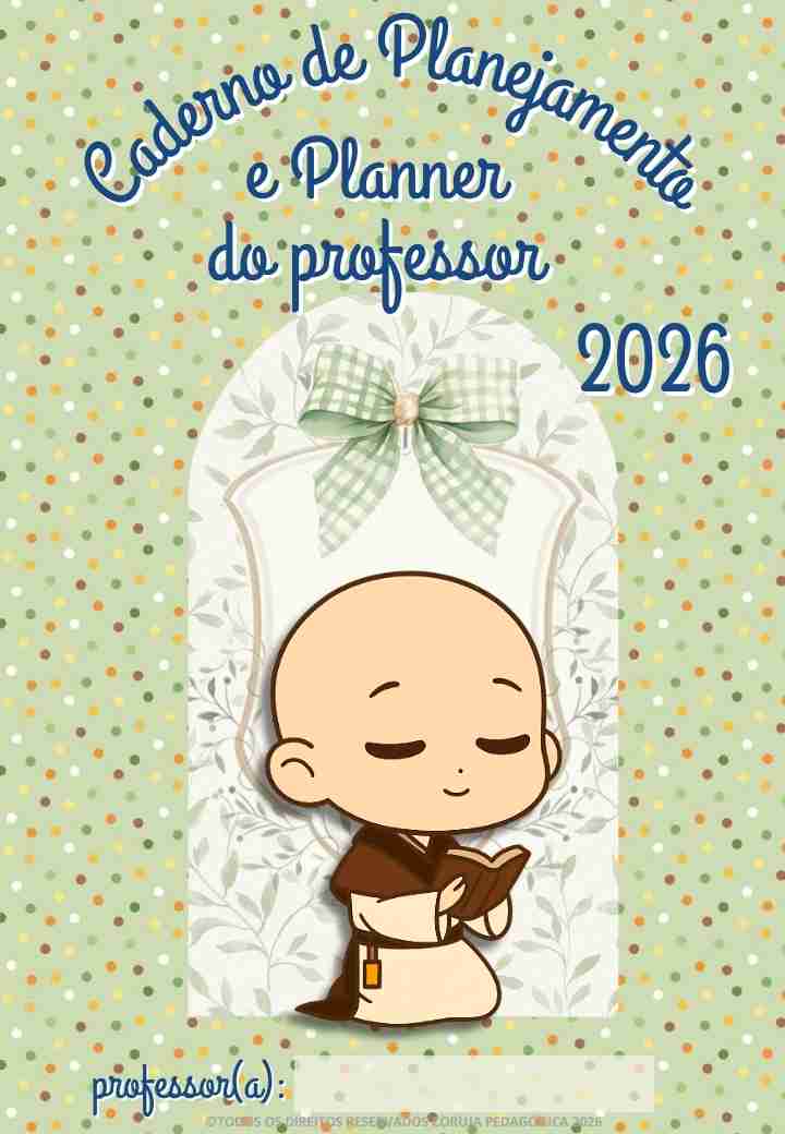 Frei GILSON Planner e Caderno Pedagógico 2026 Frei GILSON Planner e Caderno Pedagógico 2026 - Imagem 10
