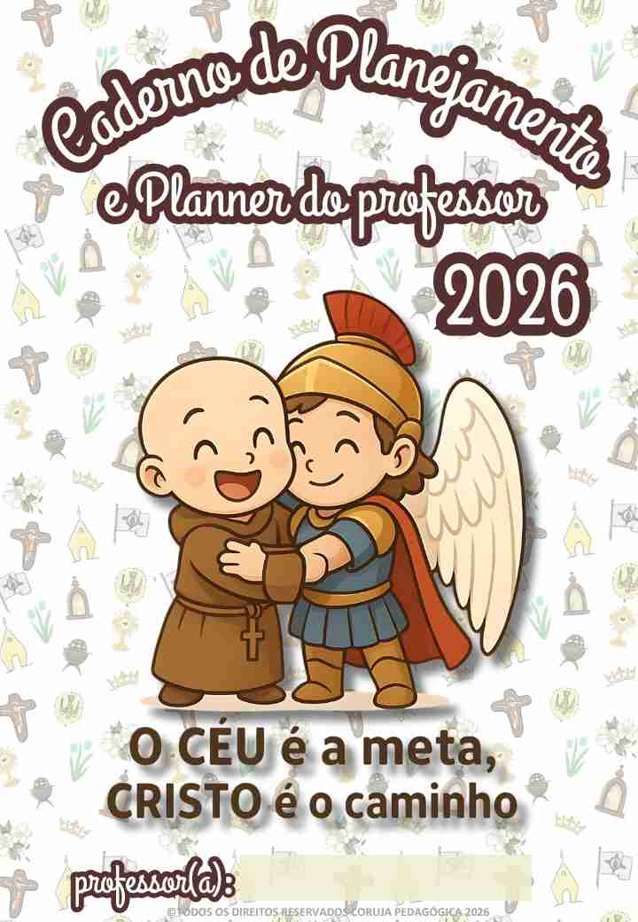 Frei GILSON Planner e Caderno Pedagógico 2026 Frei GILSON Planner e Caderno Pedagógico 2026 - Imagem 3