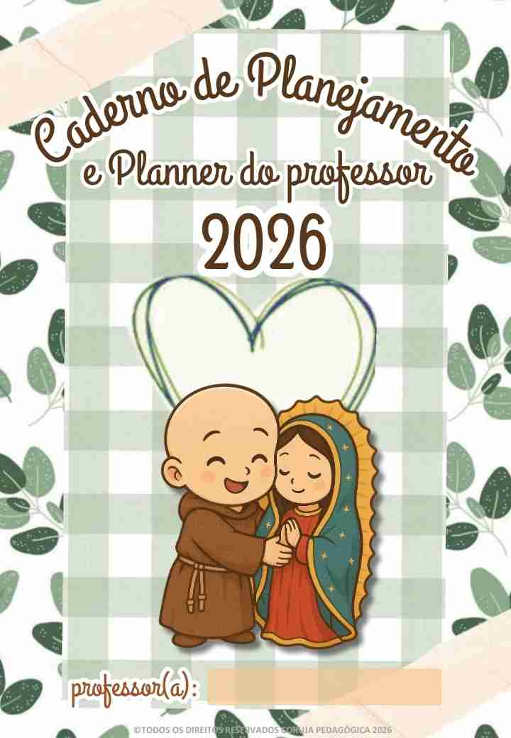 Frei GILSON Planner e Caderno Pedagógico 2026 Frei GILSON Planner e Caderno Pedagógico 2026 - Imagem 4