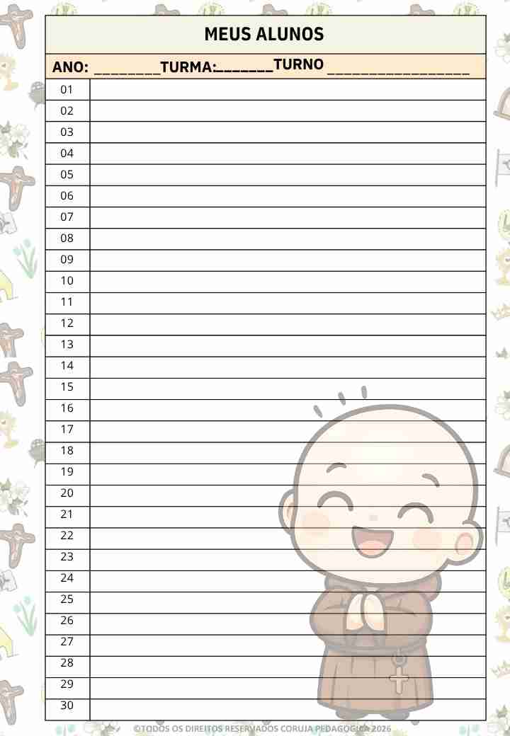 Frei GILSON Planner e Caderno Pedagógico 2026 Frei GILSON Planner e Caderno Pedagógico 2026 @corujapedagogica