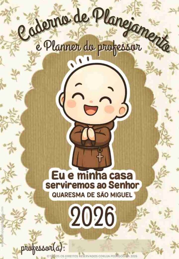 Frei GILSON Planner e Caderno Pedagógico 2026 - Imagem 6