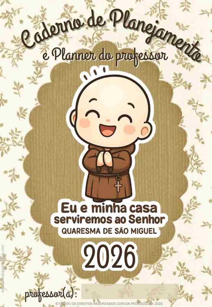 Frei GILSON Planner e Caderno Pedagógico 2026 Frei GILSON Planner e Caderno Pedagógico 2026 - Imagem 6