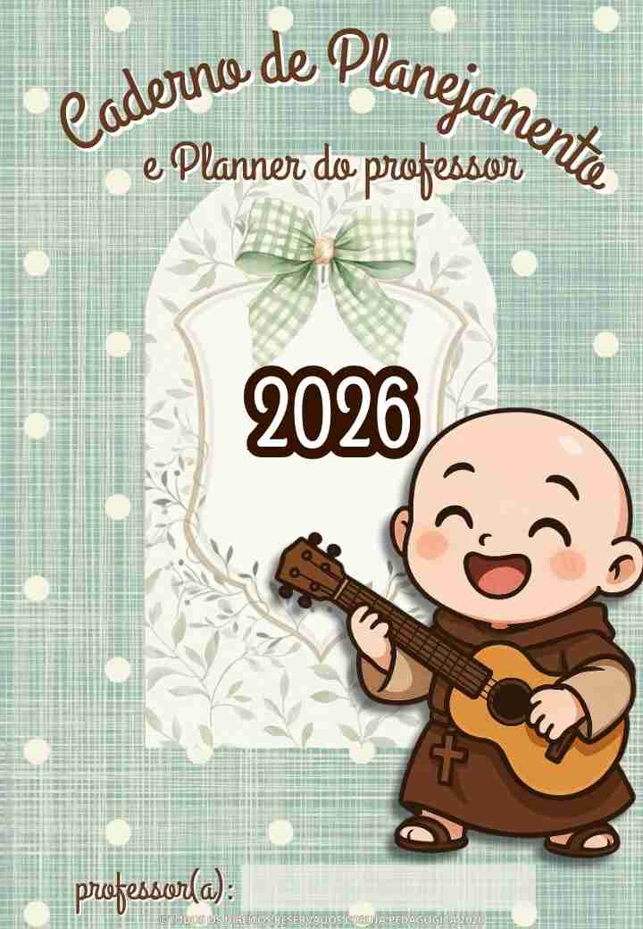 Frei GILSON Planner e Caderno Pedagógico 2026 Frei GILSON Planner e Caderno Pedagógico 2026 - Imagem 7