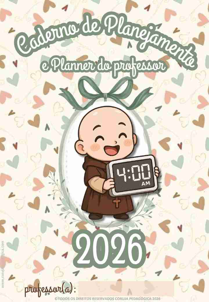 Frei GILSON Planner e Caderno Pedagógico 2026 Frei GILSON Planner e Caderno Pedagógico 2026 - Imagem 8