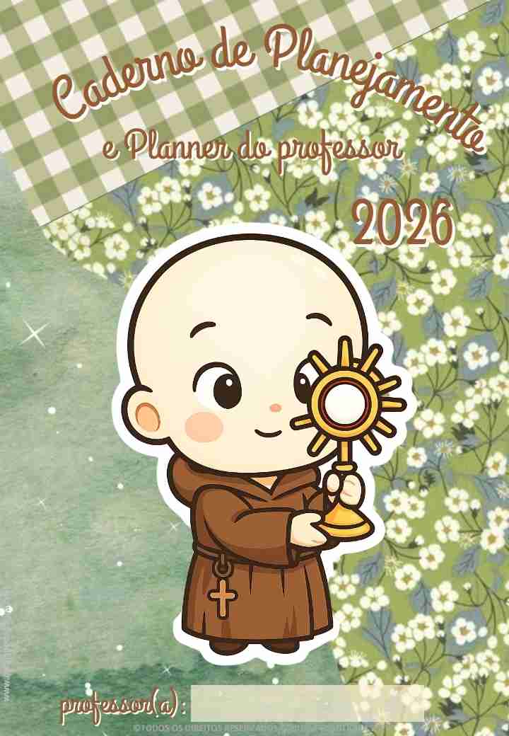Frei GILSON Planner e Caderno Pedagógico 2026 Frei GILSON Planner e Caderno Pedagógico 2026 - Imagem 9