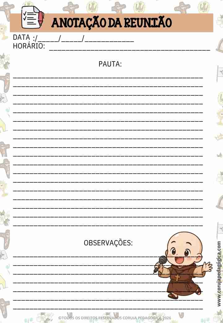 Frei GILSON Planner e Caderno Pedagógico 2026 Frei GILSON Planner e Caderno Pedagógico 2026 @corujapedagogica