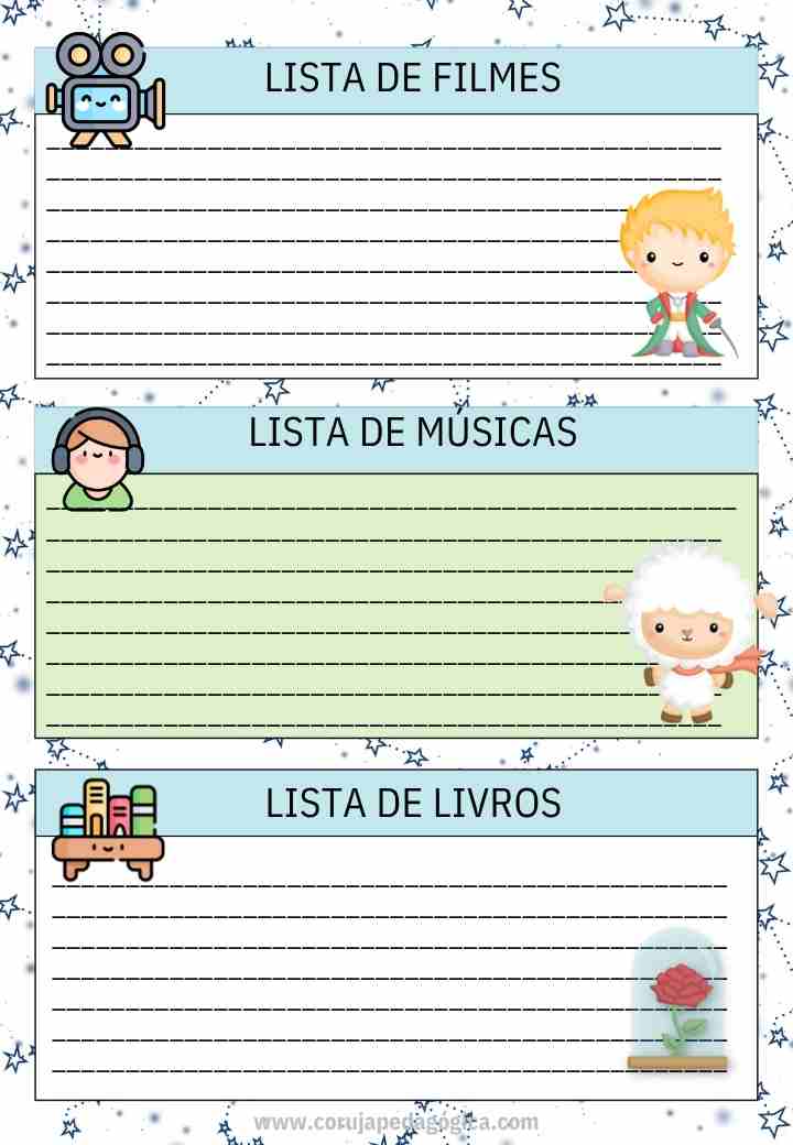 O Pequeno Principe planner e caderno pedagógico Planner e caderno Pedagógico Pequeno Príncipe 2025-2026