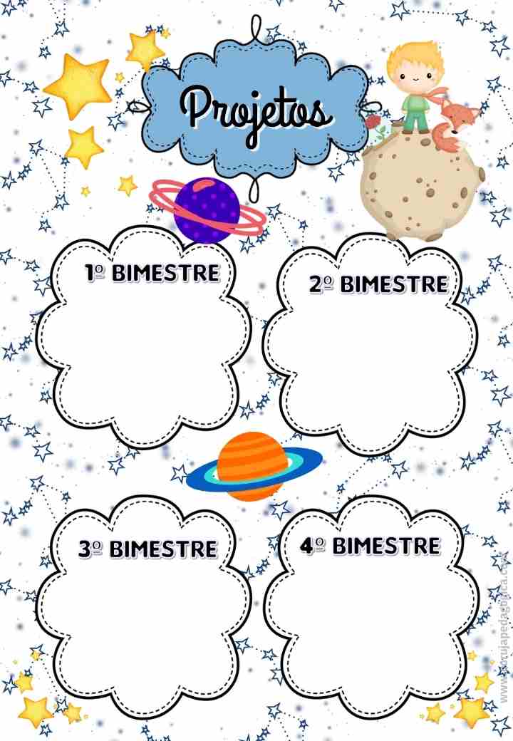 O Pequeno Principe planner e caderno pedagógico Planner e caderno Pedagógico Pequeno Príncipe 2025-2026