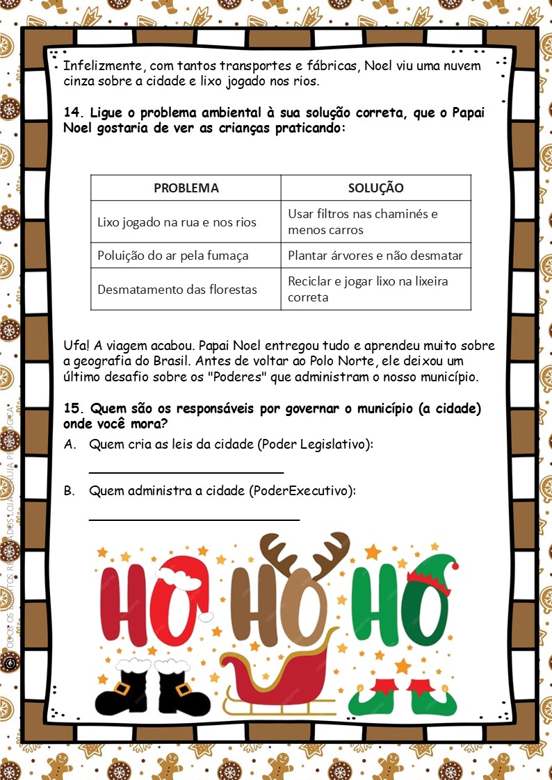 Avaliação Final de Geografia 4º ANO - 4º BIMESTRE AVALIAÇÃO FINAL DE GEOGRAFIA 4º ANO - 4º BIMESTRE