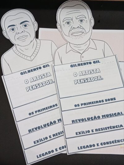 GILBERTO GIL – FLIPBOOK + atividades + gabarito + BNCC