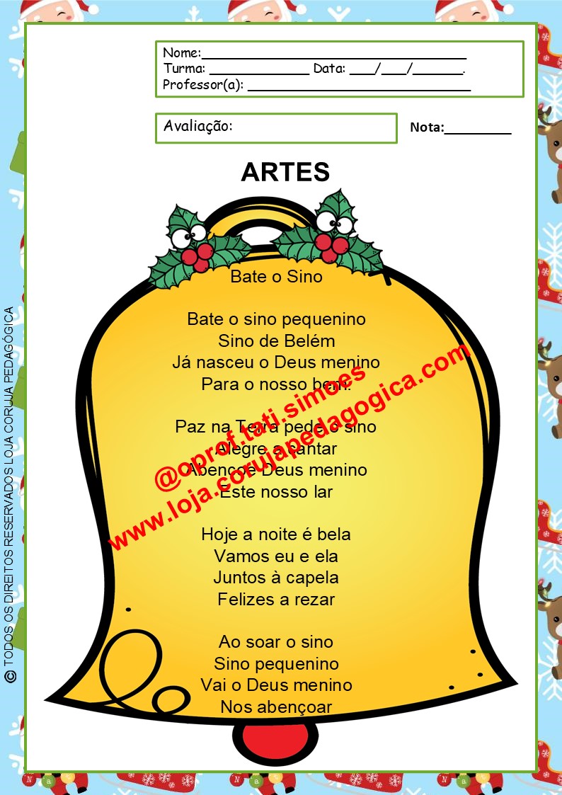 Avaliação Final de Artes 1º Ano - 4º Bimestre Avaliação Final de Artes 1º Ano - 4º Bimestre - Imagem 2