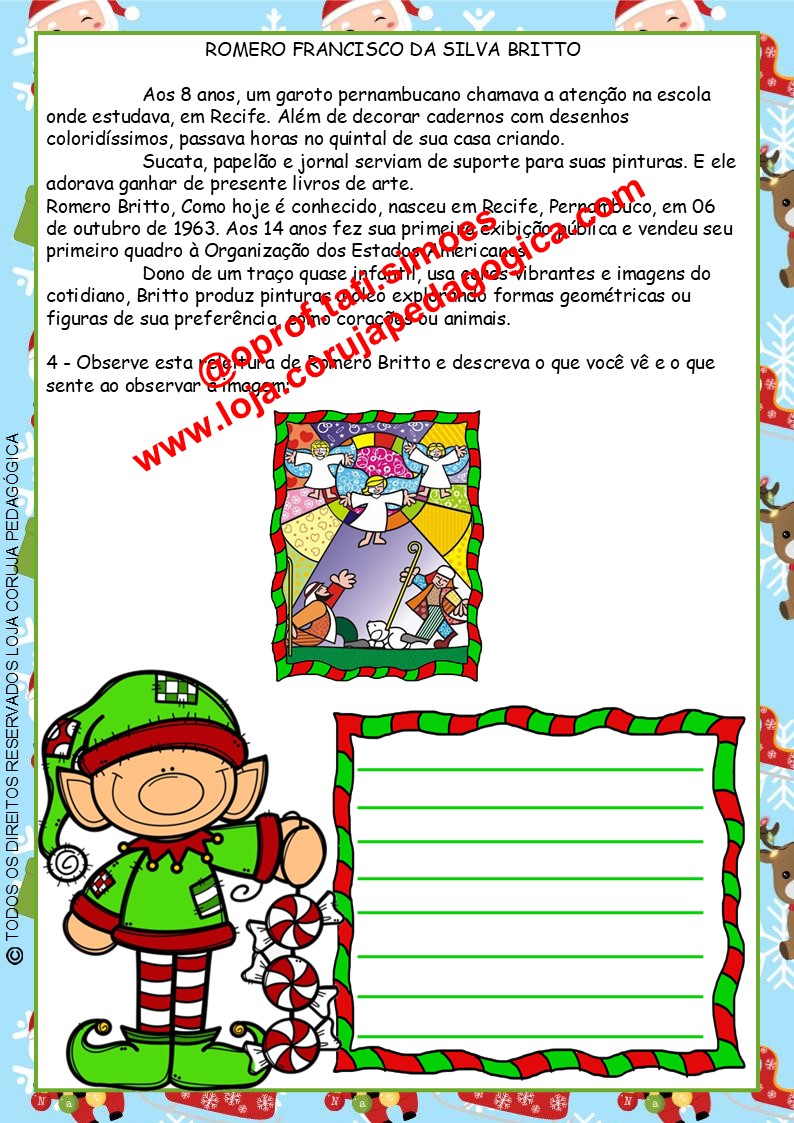 Avaliação Final de Artes 1º Ano - 4º Bimestre Avaliação Final de Artes 1º Ano - 4º Bimestre