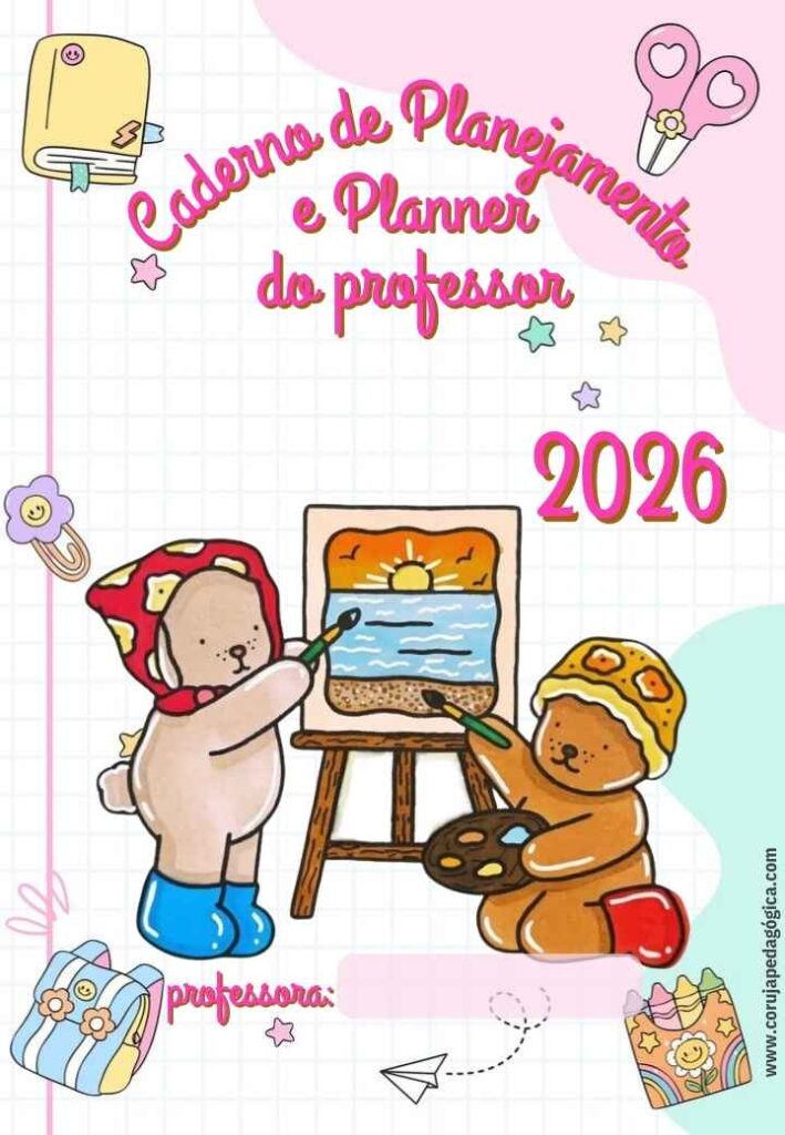 Bobbie Goods Planner e Caderno de Planejamento para Professores 2026