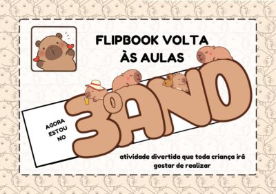 FLIPBOOK VOLTA AS AULAS 3º ANO