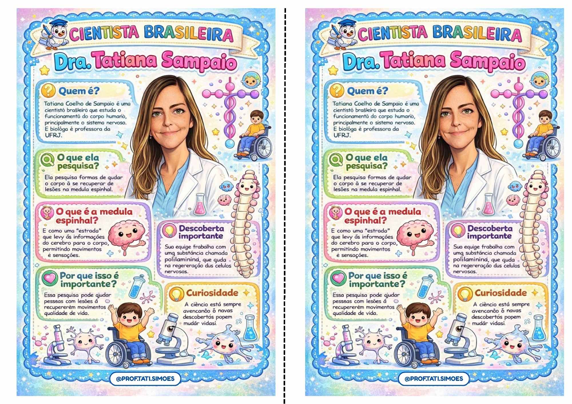 Atividades Educativas: Quem é Dra. Tatiana Coelho Sampaio? Atividades Educativas: Quem é Dra. Tatiana Coelho Sampaio?