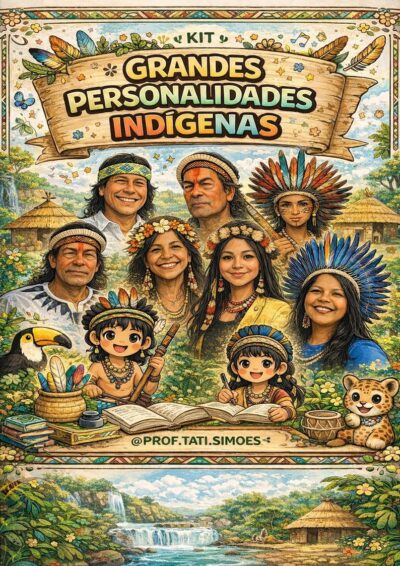 Grandes personalidades indígenas caderno de atividades @prof.tati.simoes