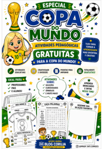 Atividades Copa do Mundo Educação Infantil – PDF BÔNUS Gratuito @prof.tati.simoes