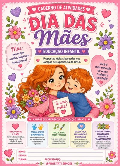 Caderno de Atividades Dia das Mães – Educação Infantil (BNCC)